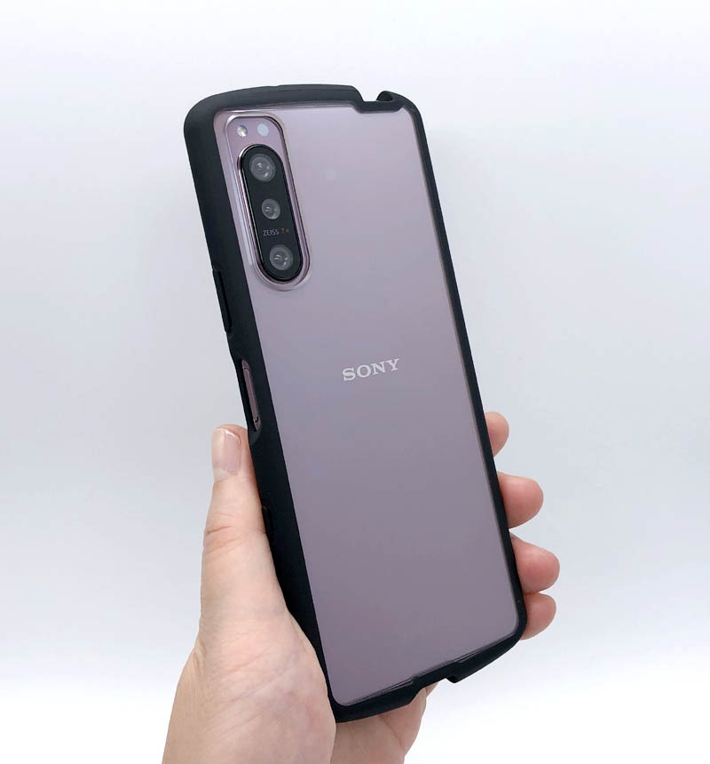 Xperia 5 II �Ѿ׷�ϥ��֥�åɥ����� Puffull ���ꥢ/�֥�å� RT-RXP5M2CC14/CBM