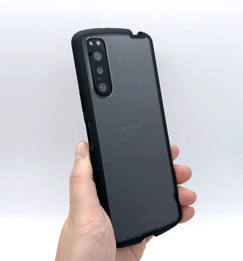 Xperia 5 II �Ѿ׷�ϥ��֥�åɥ����� Puffull ���ꥢ/�֥�å� RT-RXP5M2CC14/CBM