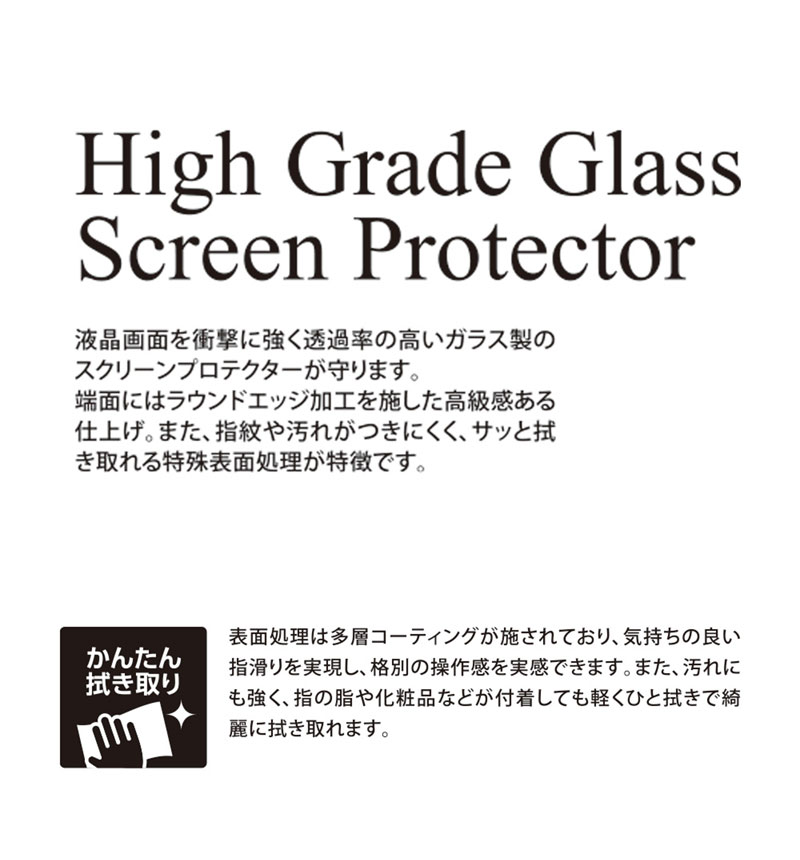 High Grade Glass Screen Protector for Xperia 10 IV �֥롼�饤�ȥ��å� DG-XP10M4B3F