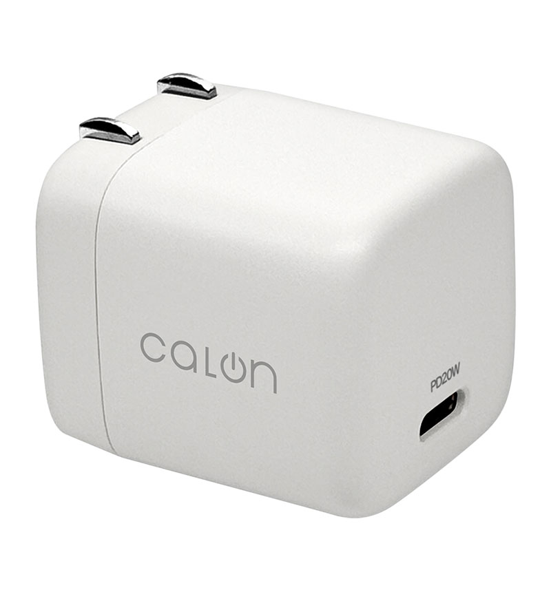 ���Ŵ� AC�����ץ��� AC���Ŵ� calon ������C PD �ѥ�ǥ�Х꡼ 20��å� ���󥻥�� AC USB Type-C 20W Power Delivery ���Ť�®�� ����ѥ��� �ޤꤿ���� �ۥ磻�� iPhone ���ޥ� ���ޡ��ȥե��� ������ RACC20W05WH �饹���Хʥ� �ۥ磻�� RACC20W05WH