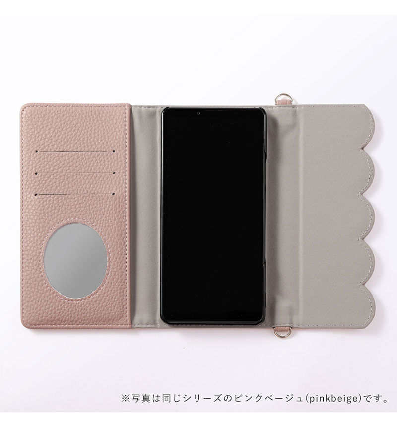 Xperia 10 VII ����������쥶�� �����ޤ� ������å׷� ���ȥ�å��� ��Ģ�������� �֥饦�� 100062571-1080-brown