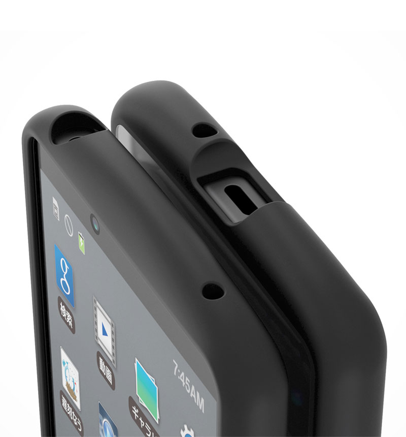 TOUGH SLIM LITE フレームカラー ストラップホールシート付