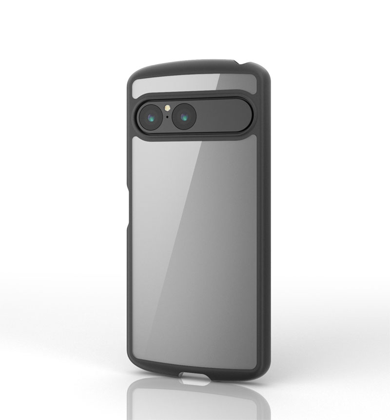 TOUGH SLIM LITE フレームカラー ストラップホールシート付 ブラック