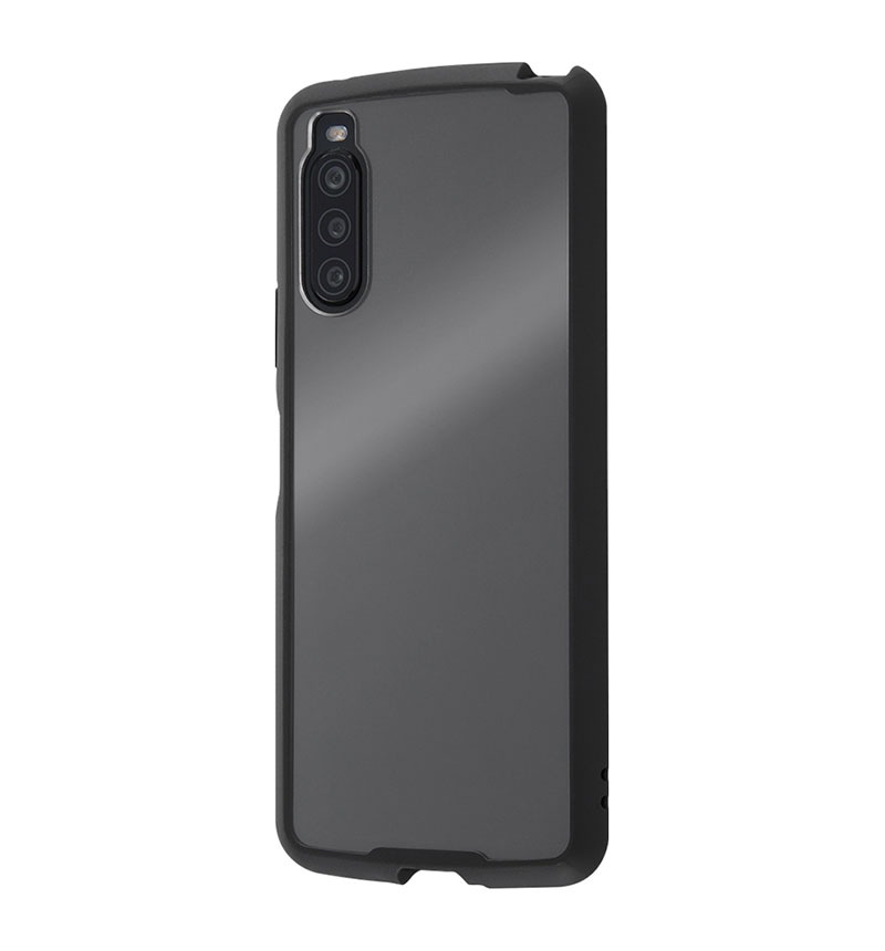 Xperia 10 II 耐衝撃ハイブリッドケース Puffull クリア RT