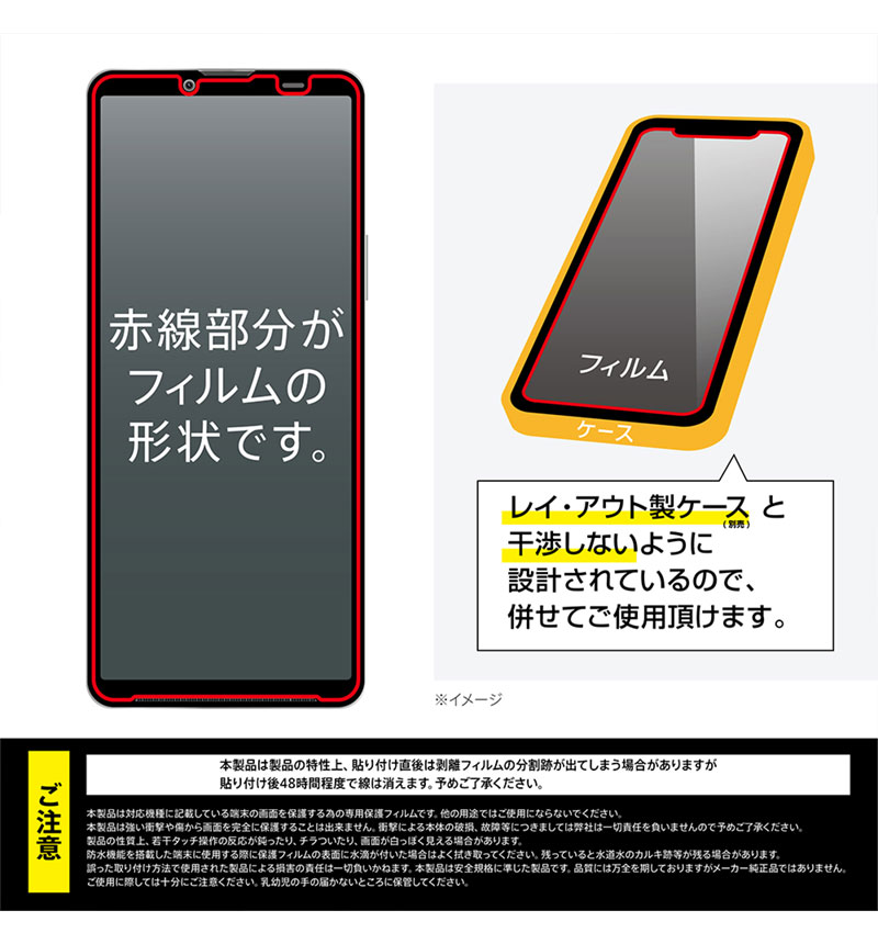 Xperia 10 VI / Xperia 10 V / �ե���� 10H ���饹������ ����_���� RT-RXP10M5FT/T10