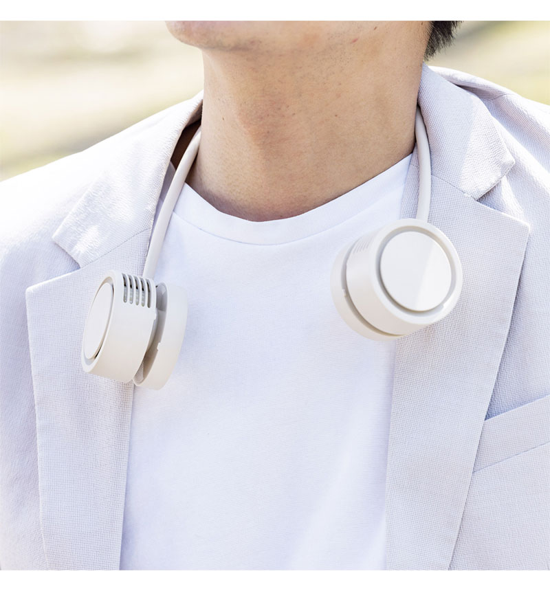 DANSOON Neck Band Fan Rolling ���եۥ磻�� ���եۥ磻�� DSN23087WH