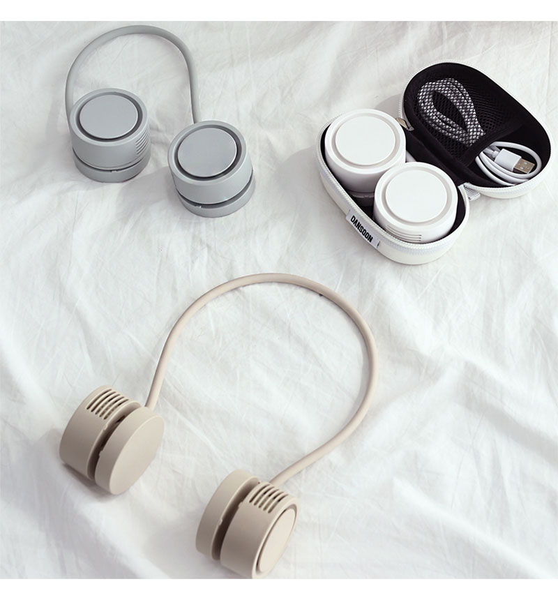 DANSOON Neck Band Fan Rolling ���եۥ磻�� ���եۥ磻�� DSN23087WH