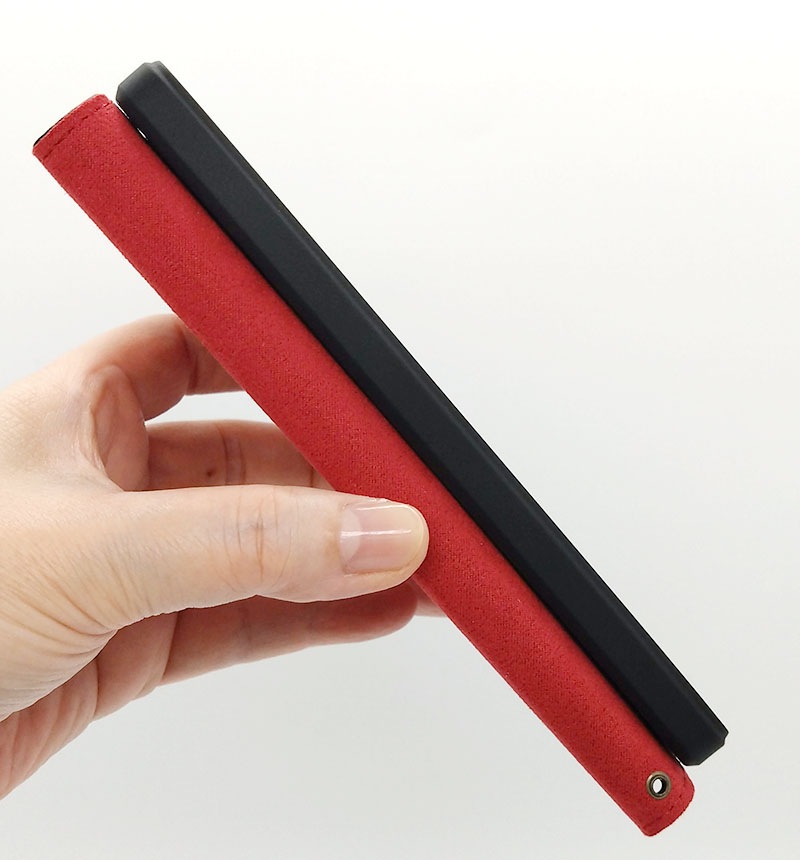 Xperia 1 VI ソフトレザーケース 磁石付 耐衝撃 ステッチ ブラック PM