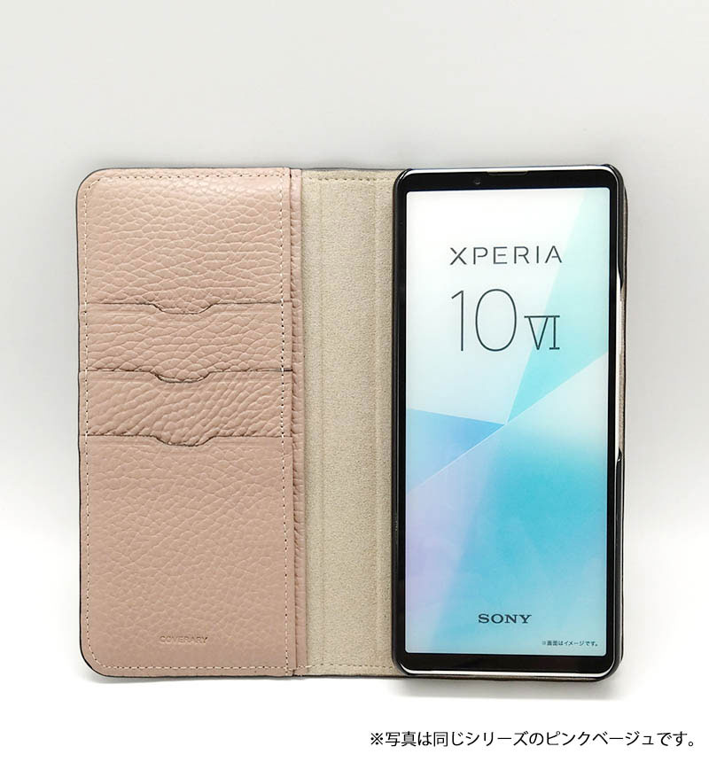 Xperia 10 VI �ܳ� ���ɥꥢ�쥶�� ��Ģ�������� �ͥ��ӡ� 100061917-979-002-navy