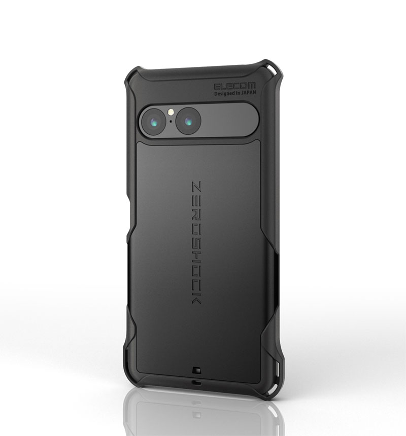 ZEROSHOCK ブラック PM-X252ZEROBK | ハイブリッドケース | Xperia
