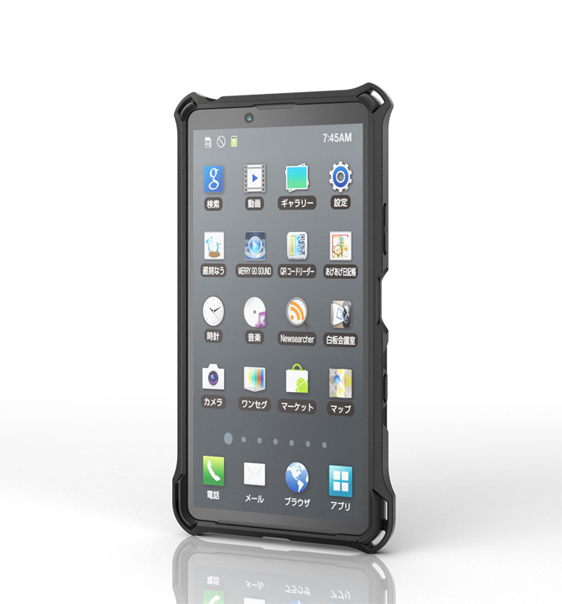 ZEROSHOCK ブラック PM-X252ZEROBK | ハイブリッドケース | Xperia