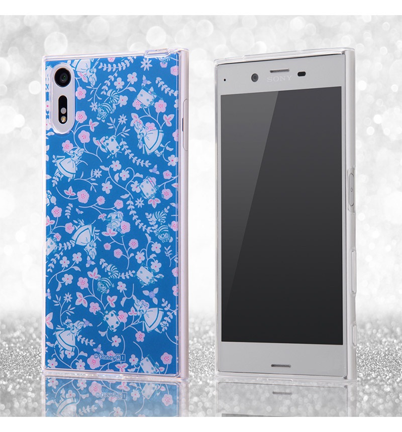 Xperia   XZ�ѥǥ����ˡ�����饯����/TPU������+���̥ѥͥ� OTONA �Ի׵Ĥι�Υ��ꥹ���� (Xperia XZs�б�) IJ-RDXPXZTP/AC011