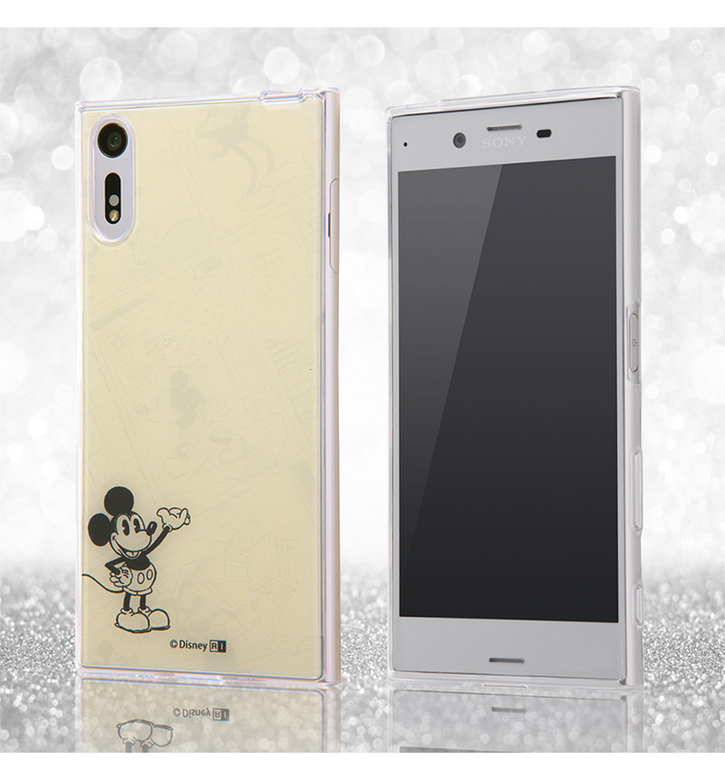 Xperia   XZ�ѥǥ����ˡ�����饯����/TPU������+���̥ѥͥ� OTONA �ߥå����ޥ����� (Xperia XZs�б�) IJ-RDXPXZTP/MK008