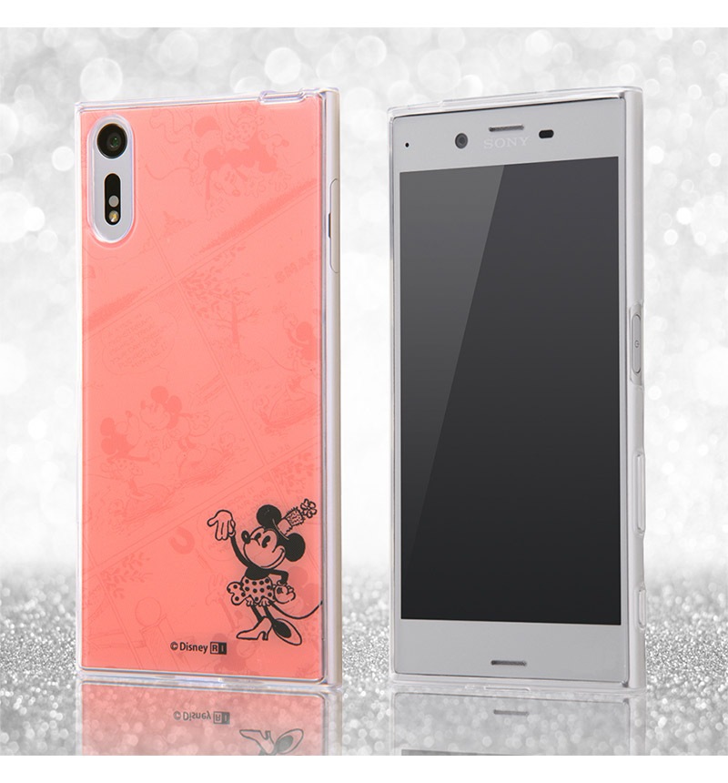 Xperia   XZ�ѥǥ����ˡ�����饯����/TPU������+���̥ѥͥ� OTONA �ߥˡ��ޥ������� (Xperia XZs�б�) IJ-RDXPXZTP/MN010