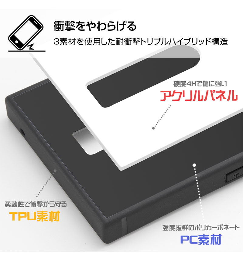 Xperia 1 /�إǥ����ˡ�����饯������/�Ѿ׷⥱���� KAKU �ȥ�ץ�ϥ��֥�å� �ؤ��ޤΥס�����/I AM�� IQ-DXP1K3B/PO019