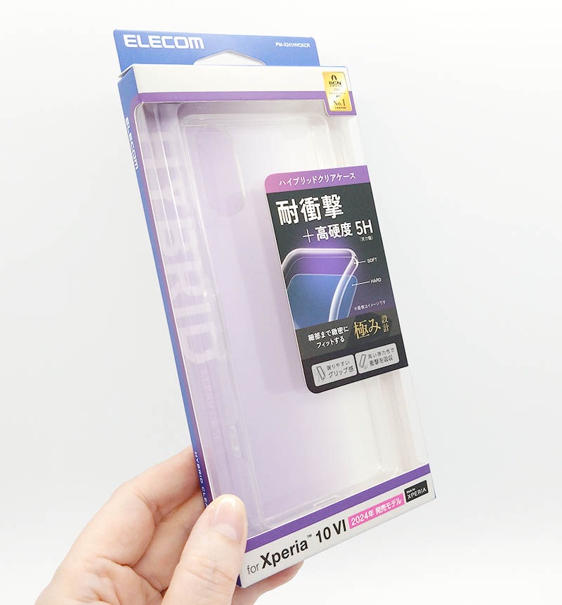 Xperia 10 VI �ϥ��֥�åɥ����� ���ꥢ PM-X241HVCKCR