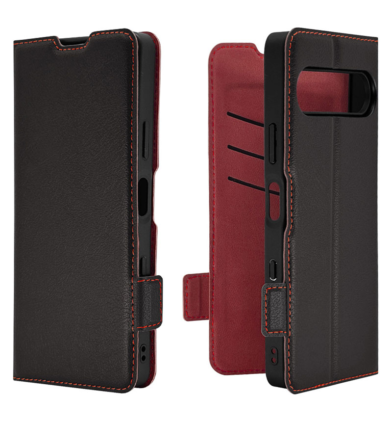 Xperia 10 VII ケース カバー 手帳型 薄型 耐衝撃吸収 カード入れ