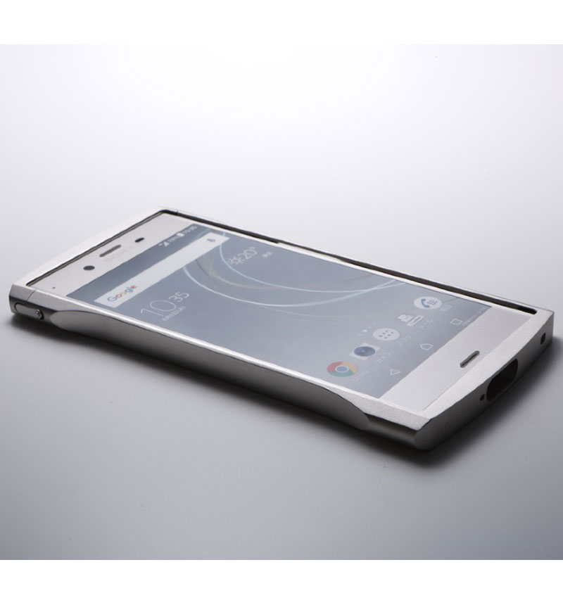 ���ò���CLEAVE Aluminum Bumper Chrono for Xperia XZs �������ॷ��С� DCB-XZSCHASV