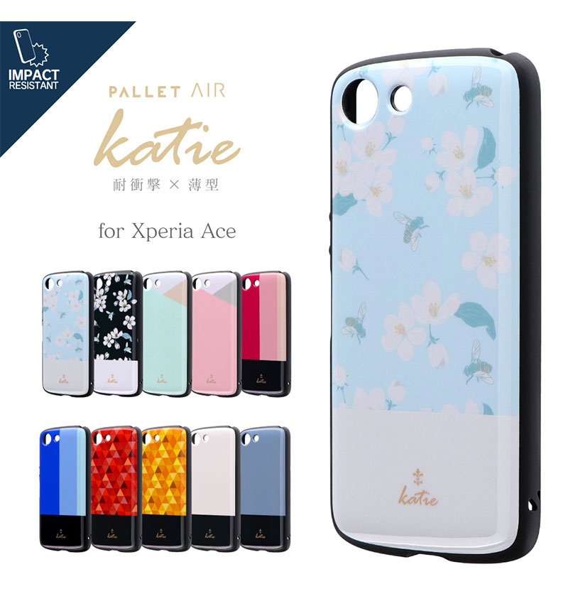 Xperia Aceハイブリッドケース Pallet Air Katie フラワーブラック Lp 19sx2hvdb ハイブリッドケース Xperiaカバーストア ソニー公認 スマホケース 通販