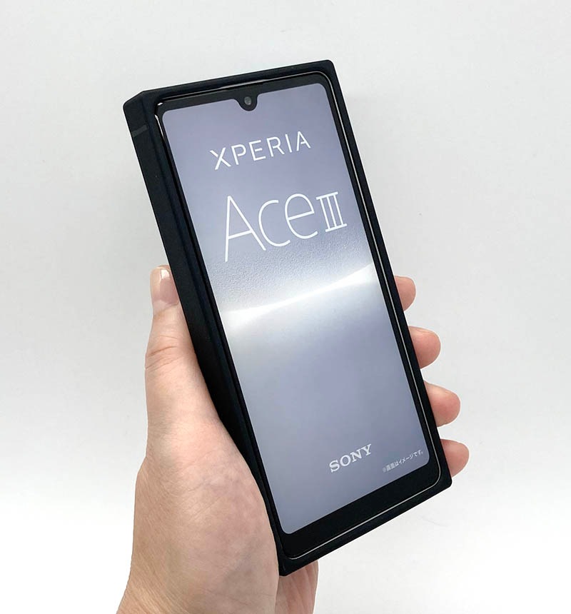 Xperia Ace III/ �إǥ����ˡ�����饯������/�Ѿ׷�ϥ��֥�åɥ����� KAKU / ���㥹�ߥ�_���� IQ-DXPAM3K3TB/AL4