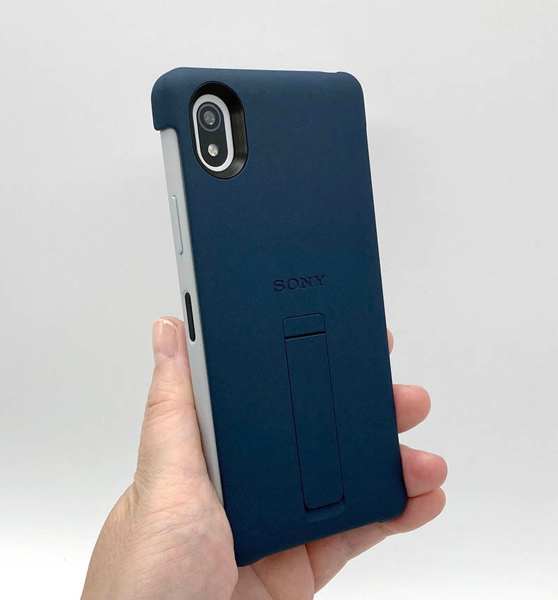 Xperia Ace III Style Cover with Stand ブルー XQZ-CBCS/LJPCX