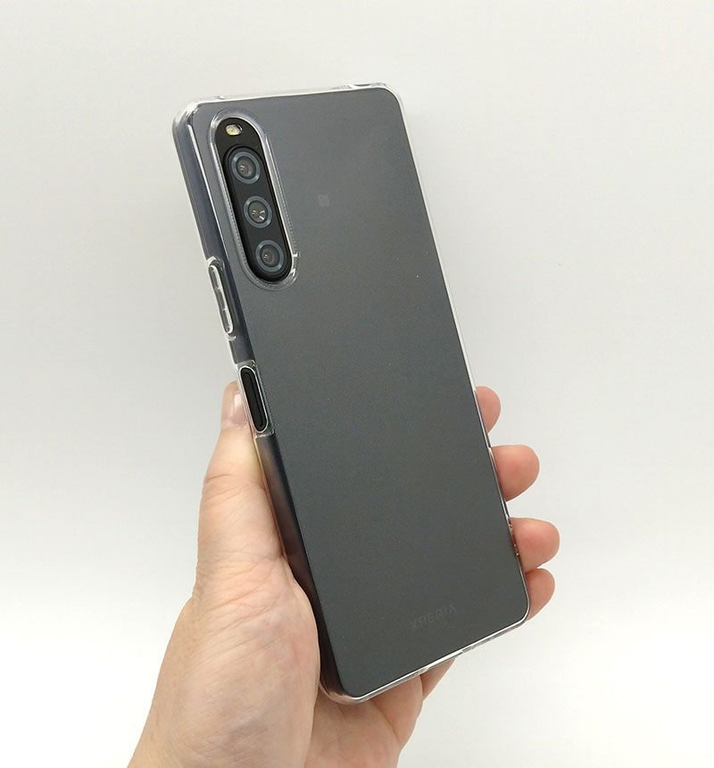 Xperia 10 V  ������ ���С� ���եȥ����� TPU ���ꥢ Ʃ�� 1.2mm �饹���Хʥ� ���ꥢ 7534XP105TP