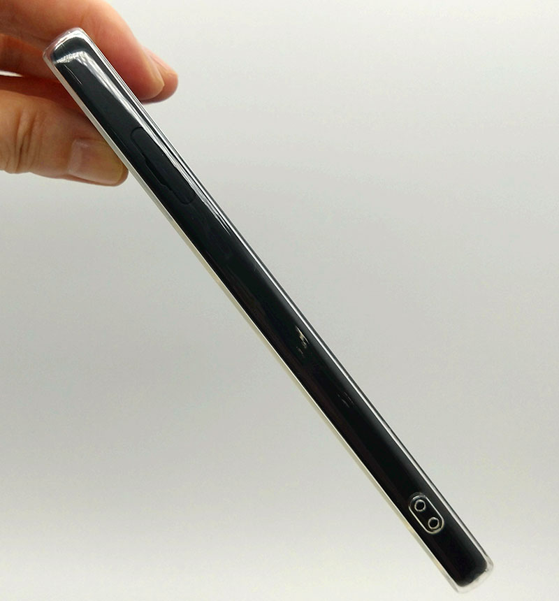 Xperia 10 V  ������ ���С� ���եȥ����� TPU ���ꥢ Ʃ�� 1.2mm �饹���Хʥ� ���ꥢ 7534XP105TP