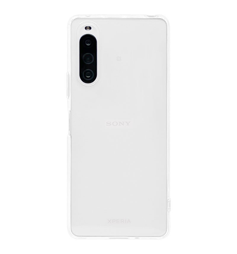 Xperia 10 V  ������ ���С� ���եȥ����� TPU ���ꥢ Ʃ�� 1.2mm �饹���Хʥ� ���ꥢ 7534XP105TP