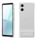 ���ˡ����� Xperia 10 VI Style Cover with Stand White �ۥ磻�� XQZ-CBES/WJPCX