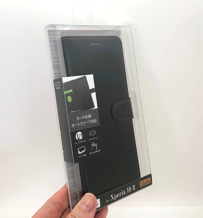 Xperia 10 II ��Ģ�������� ����ץ� �ޥ��ͥå� ���꡼�׵�ǽ�б� �֥�å�/��å� RT-RXP10ELC3/BR