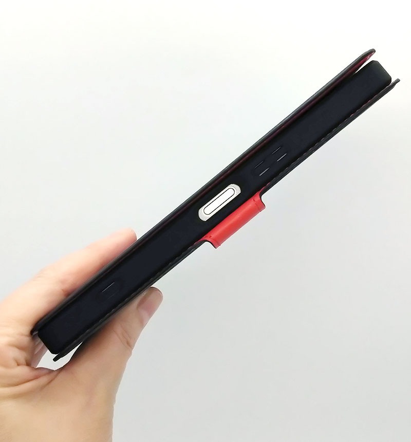 Xperia 1 VI Like standard 耐衝撃 手帳型レザーケース シンプル