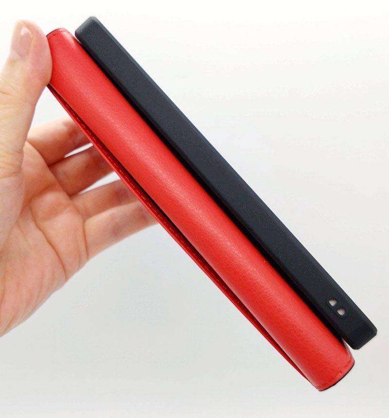 Xperia 1 VI Like standard 耐衝撃 手帳型レザーケース シンプル