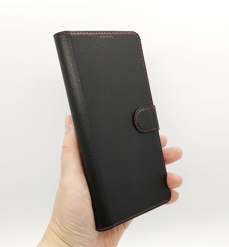 Xperia 1 VI Like standard 耐衝撃 手帳型レザーケース シンプル