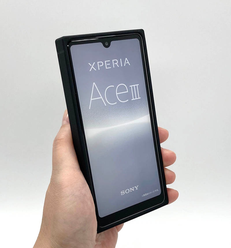 Xperia Ace III/ �إǥ����ˡ�����饯������/�Ѿ׷�ϥ��֥�åɥ����� KAKU / �Х��_̾�� IQ-DXPAM3K3TB/BB2