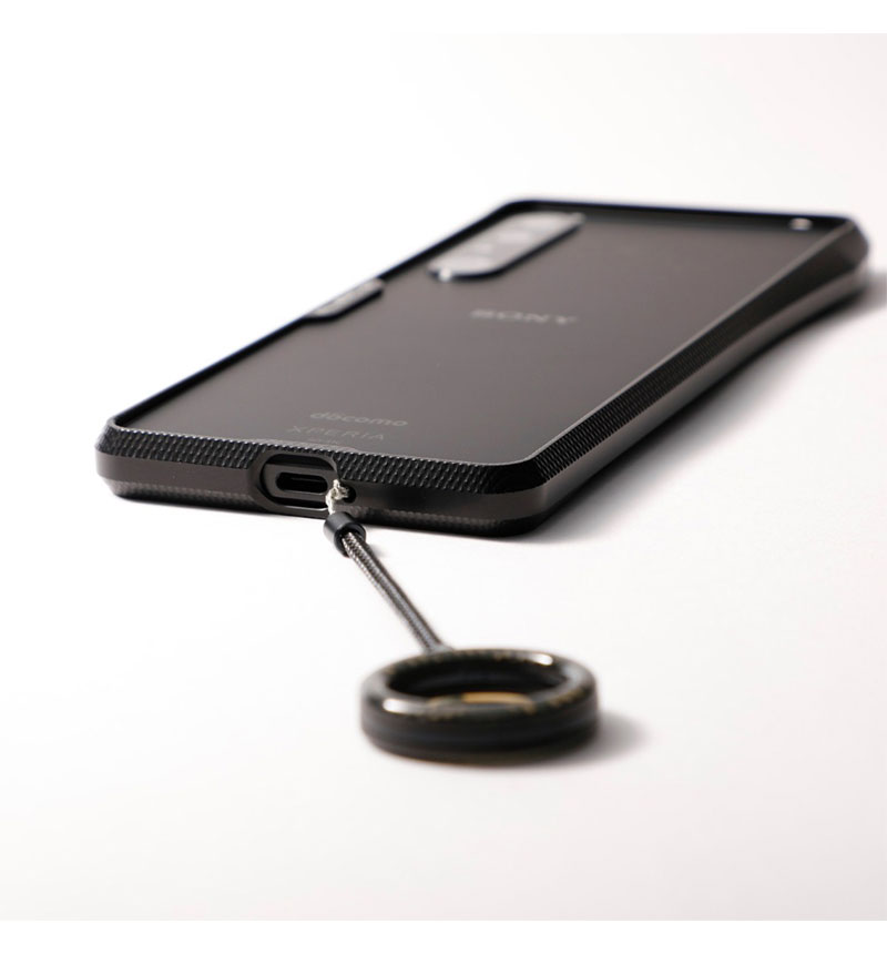 CLEAVE Aluminum Bumper for Xperia 1 IV ブラック DCB