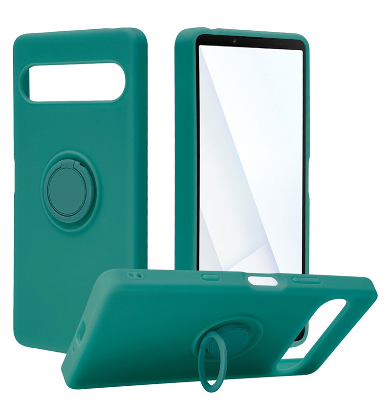 Xperia 10 VII ������ ���С� ����դ� ���եȥ����� TPU ���ޥۥ���դ� ��ɻ� ������� ���ȥ�åץۡ��� �饹���Хʥ� GR ���꡼�� 9270XP107TPRGR