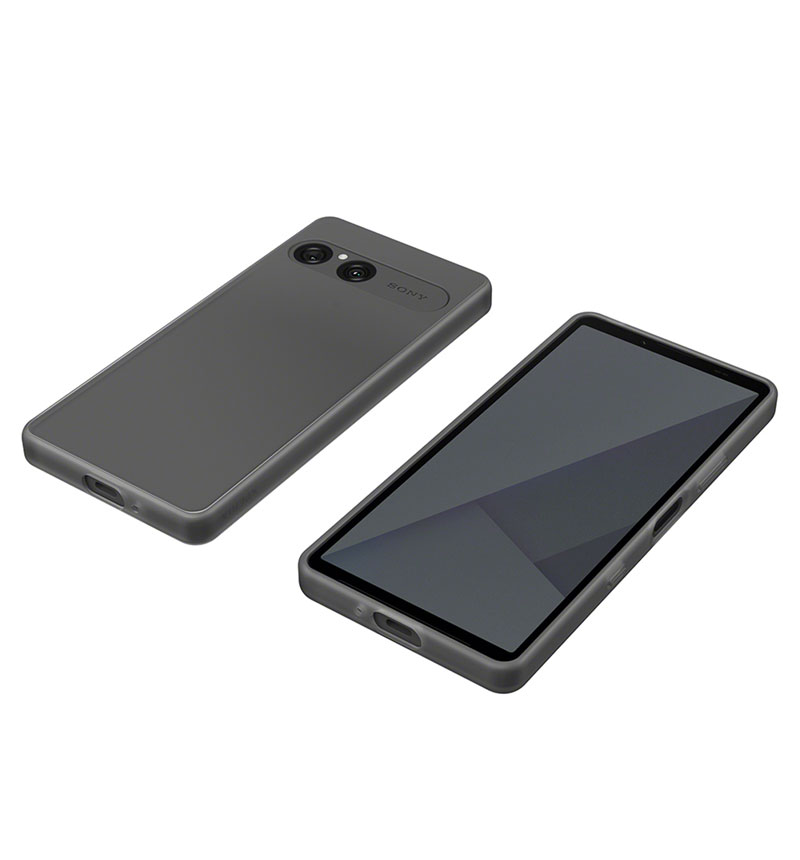 ソニー純正 Style Cover for Xperia 10 VII BK チャコールブラック XQZ