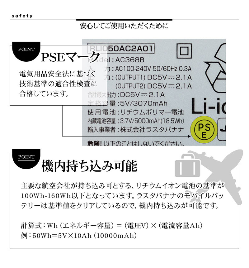 5 000mah Ac付リチウム Usb ポート 2 1a出力 Wh ホワイト Rli050ac2a01wh 充電 バッテリー Xperiaカバーストア ソニー公認 スマホケース 通販