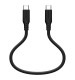 PD�б� USB3.2 gen1 5Gbps �����֥� ���� �̿� Type-C to Type-C 60W 30cm ���㥳���륰�졼 R03CACC3A07CGRY ���㥳���륰�졼 R03CACC3A07CGRY