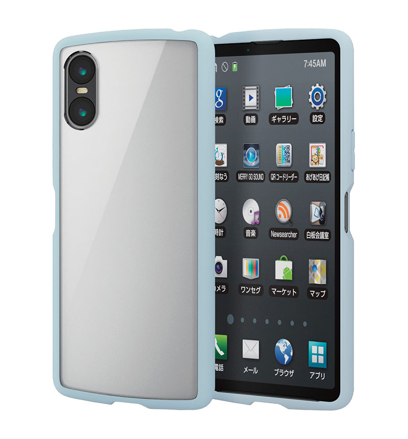 Xperia 10 VI TOUGH SLIM LITE �ե졼�५�顼 ���ȥ�åץۡ��륷������ �֥롼 PM-X241TSLFCBU