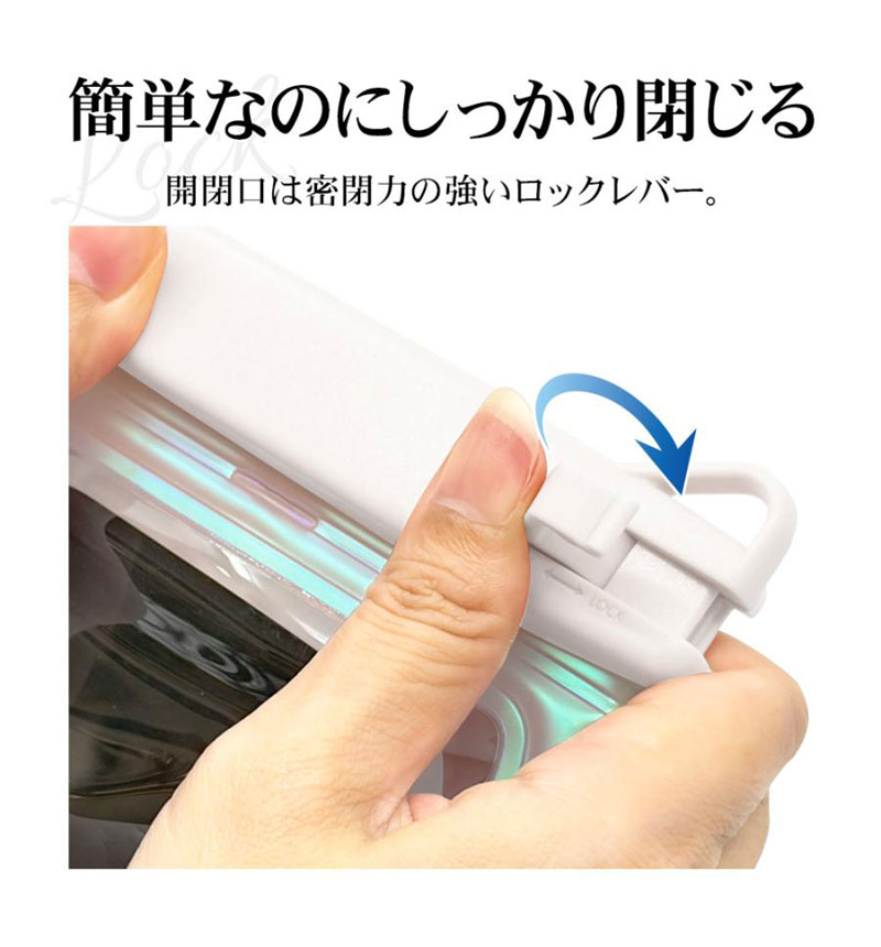 ���ޥ� �ɿ奱���� IP68 ���ȥ�å��� WAVECASE  �礭�᥹�ޡ��ȥե��� �������饫�顼 �� �ס��� ��Ϥ ��ʪ���� ���襤�� ��������ԥ� RFRWPF09WAPK