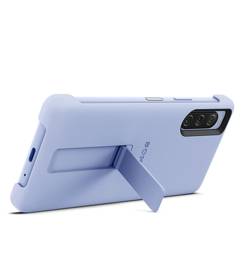 ソニー純正 Xperia 10 V Style Cover with Stand ホワイト XQZ