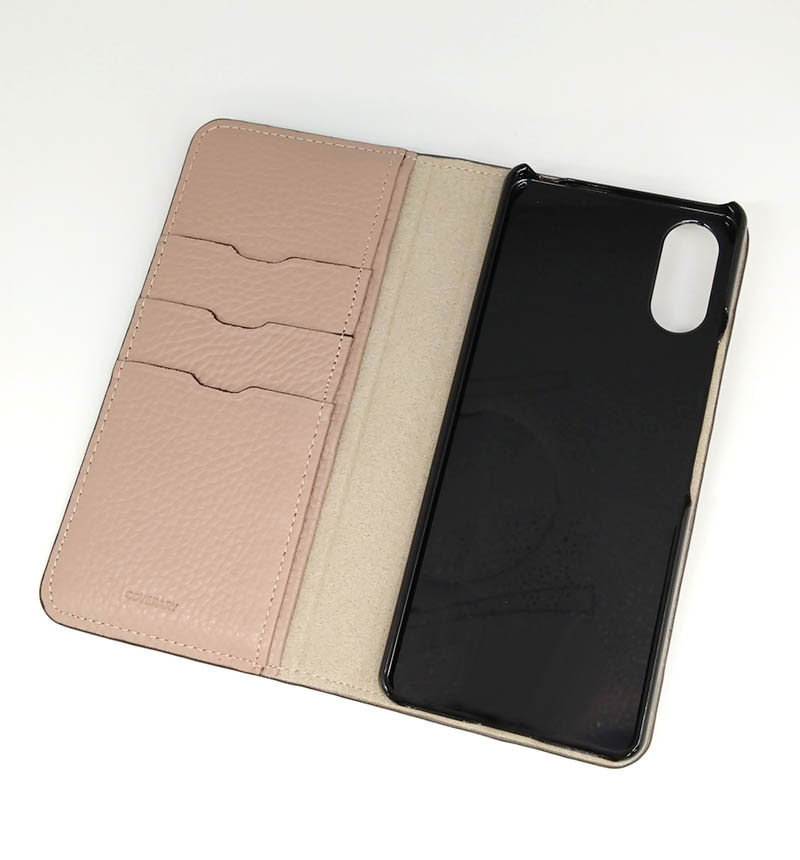 Xperia 10 VI ܳ ɥꥢ쥶 Ģ ԥ󥯥١ 100061917-979-015-pinkbeige