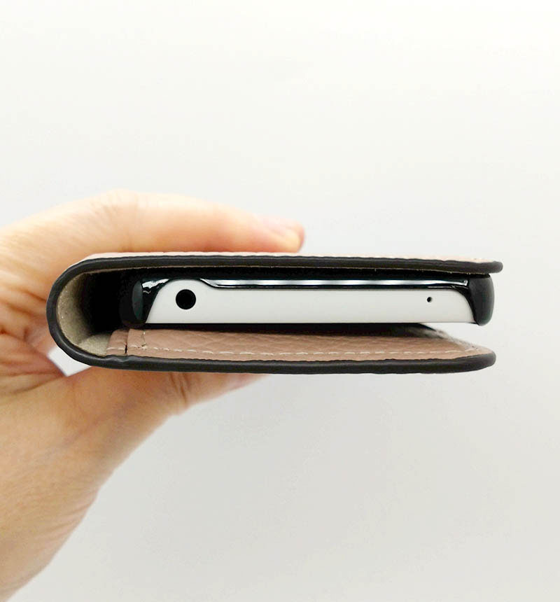 Xperia 10 VI ܳ ɥꥢ쥶 Ģ ԥ󥯥١ 100061917-979-015-pinkbeige