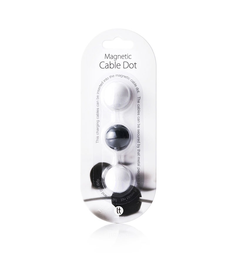Magnetic Cable Dot �ۥ磻��/�֥�å� LT47008