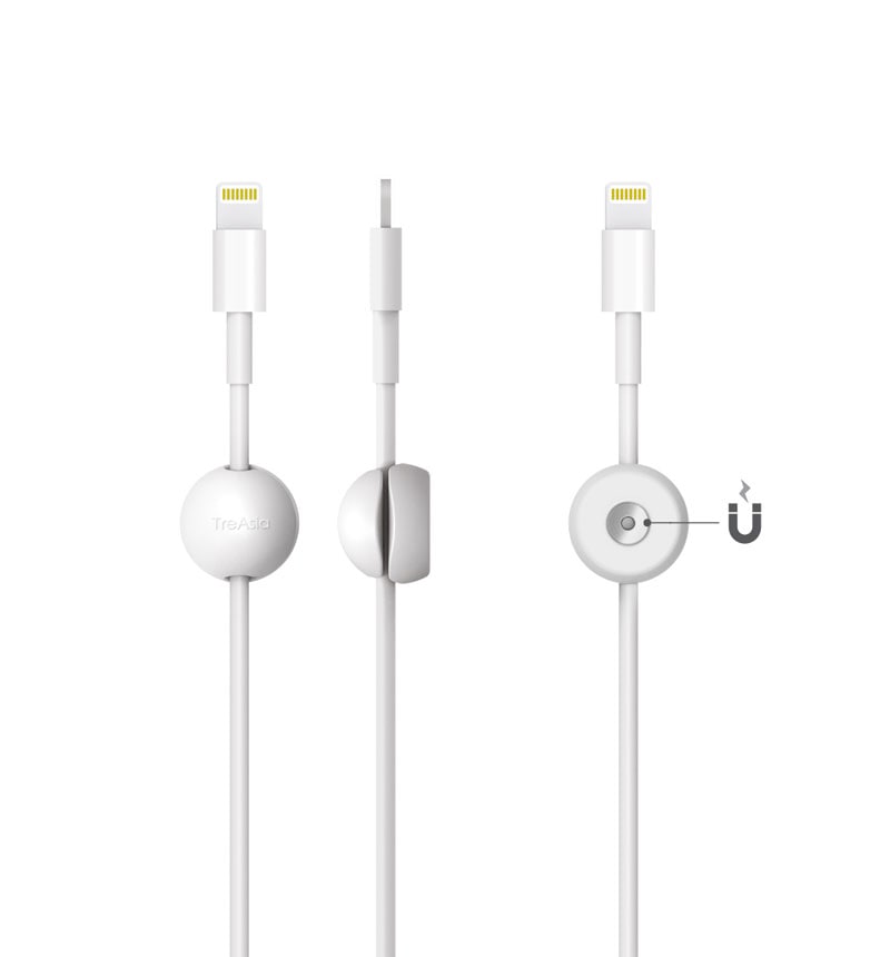 Magnetic Cable Dot �ۥ磻��/�֥�å� LT47008