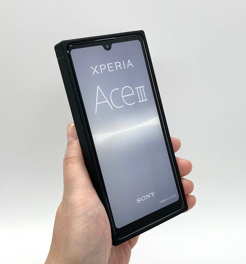 Xperia Ace III/ �إǥ����ˡ�����饯������/�Ѿ׷�ϥ��֥�åɥ����� KAKU / ������쥭��å�_̾�� IQ-DXPAM3K3TB/MA1
