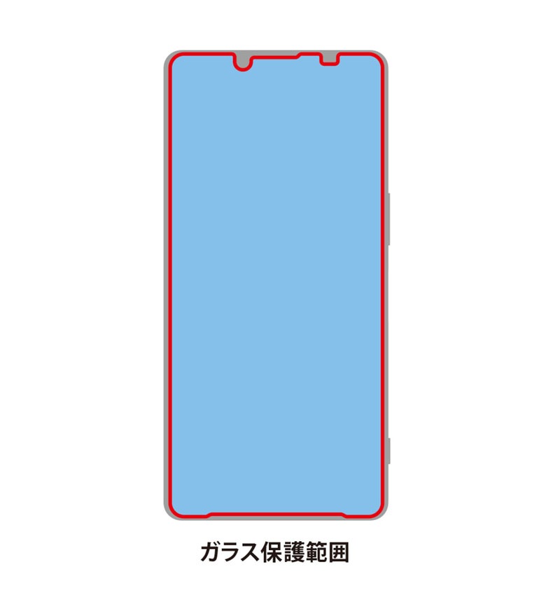 High Grade Glass Screen Protector for Xperia 10 VII UV+BL���å� UV+�֥롼�饤�ȥ��å� DG-XP10M7U3F