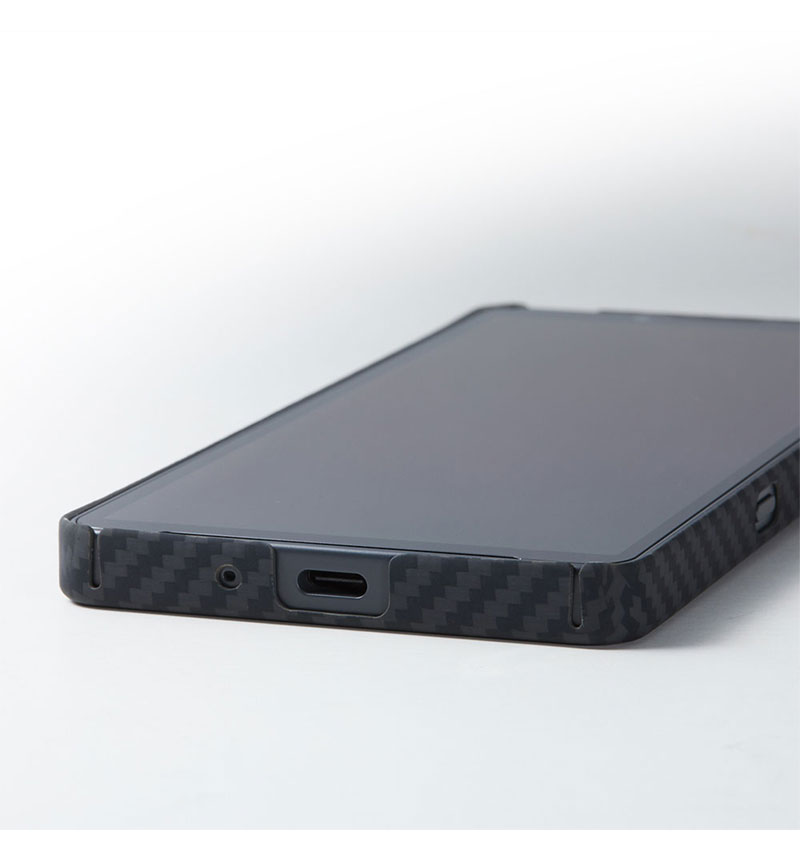 Ultra Slim & Light Case DURO for Xperia 10 VII �ޥåȥ֥�å� �֥�å� DCS-XP10M7BK