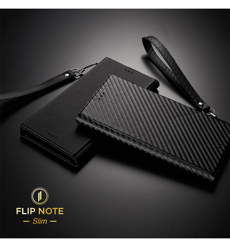 Xperia Xz Premium Flipnote Slim フリップノートスリムケース カーボンブラック Tr Xpxzp Fns Cbk 手帳型ケース Xperiaカバーストア ソニー公認 スマホケース 通販
